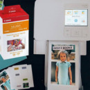 CANON RP-108 - Papel Fotográfico y Cartucho de Tinta Original para Selphy