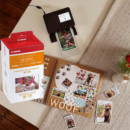 CANON RP-108 - Papel Fotográfico y Cartucho de Tinta Original para Selphy