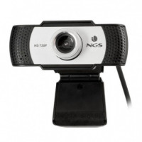 NGS Webcam XPRESSCAM72 720P con Micrófono - Guanxe Atlantic Marketplace
