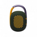 JBL Clip 4 Altavoz BLUETOOTH Portátil Verde