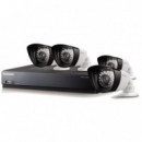 SAMSUNG SDS-P3042 Kit Videograbador 500GB y 4 Cámaras 720P