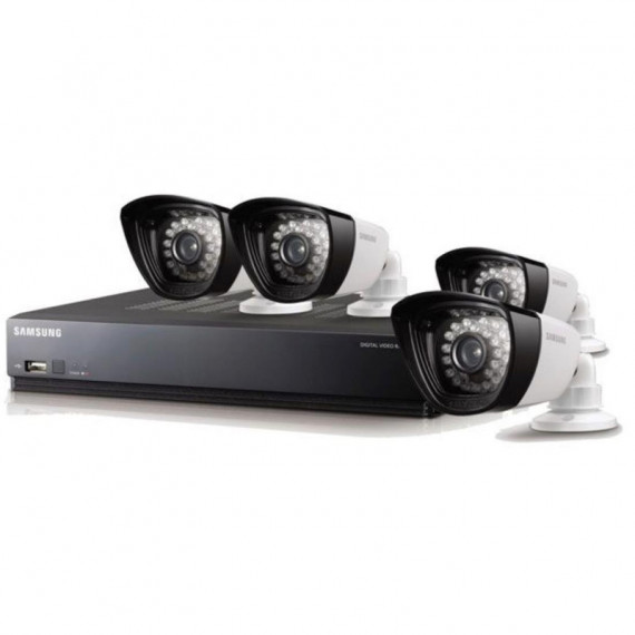 SAMSUNG SDS-P3042 Kit Videograbador 500GB y 4 Cámaras 720P