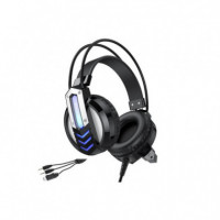 Auricular BOROFONE BO100 Gaming 3.5MM + USB Negro - Guanxe Atlantic Marketplace