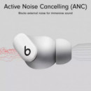 BEATS Studio Buds Auricular Noise Cancelling Blanco (MJ4Y3ZMA)