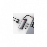 Adaptador Usb-c 5-1 BASEUS CAHUB-CX0G 3X USB 3.0 + HDMI + Usb-c Pd
