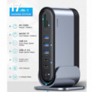 BASEUS CAHUB-DG0G Hub 17-1 Usb-c 3X HDMI