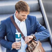 BRITA Botella Fill&go + 1 Filtro Azul