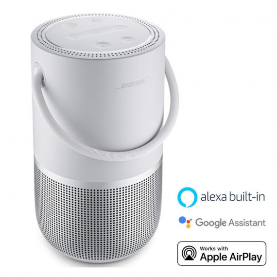 BOSE Portable Smart Speaker Altavoz Portátil BLUETOOTH y Wifi con Alexa Plata