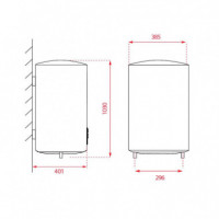 TEKA EWH80H Garrafa térmica de 80L