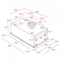 TEKA GFH55 Grupo Filtrante Campana Inox