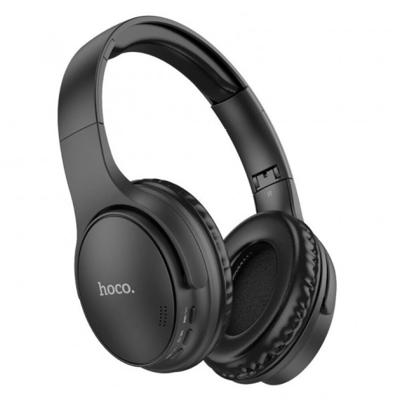HOCO W40 Auricular Mighty BLUETOOTH y Micro Sd Negro