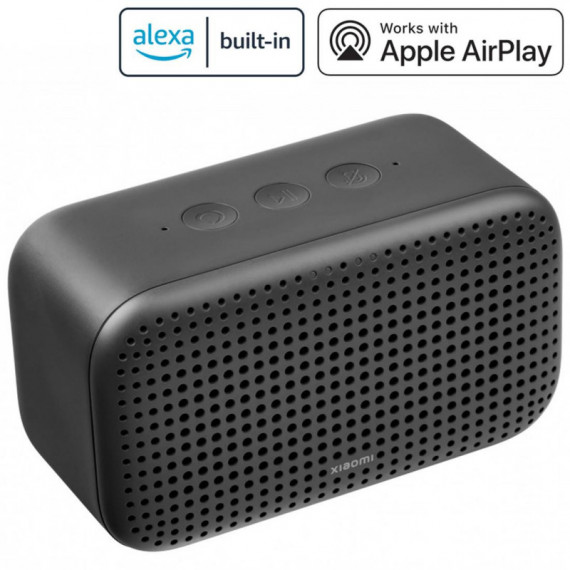 XIAOMI mi Smart Speaker Lite Altavoz Inteligente Alexa Negro (QBH4238)