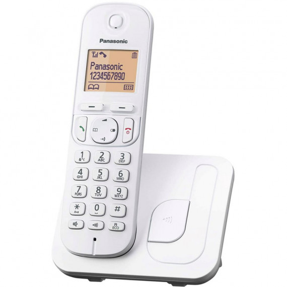PANASONIC KX-TGC210SPW Teléfono Inalámbrico Blanco
