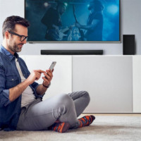 Barra de Sonido PANASONIC SC-HTB150EG 2.1 100W con Subwoofer