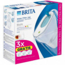 BRITA Style Jarra Filtrante Azul con 3 Filtros Maxtra Pro