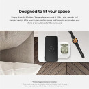 Cargador Inalámbrico 15W SAMSUNG Duo Súper Fast (EP-P5400) Blanco