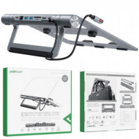 ACEFAST E5 Plus Soporte para Portátil con Hub Usb-c, HDMI y RJ45