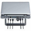 ACEFAST E5 Plus Soporte para Portátil con Hub Usb-c, HDMI y RJ45