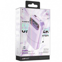 Powerbank 20.000 Mah 30W ACEFAST M2 Fast Charging Alfalfa Purple