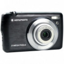 AGFAPHOTO DC8200BK Cámara Digital 18MP 8X Zoom + SD16GB+ Bag Negra