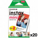 FUJIFILM Papel Fotográfico Instax Mini Bipack (2X10)