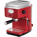 RUSSELL HOBBS 28250-56 Cafetera Espresso 15 Bar Roja
