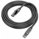 BOROFONE BUS01 Cable Ethernet Gigabit Cat. 6 8 Metros Negro
