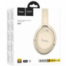 HOCO W37 Auricular Cancelación Ruido BLUETOOTH Ultimate Gold Champagne