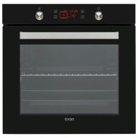 SVAN SVH375N Horno 78L 10F Guia Display Tactil Cristal Negro