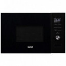 SVAN SMWI2800DGN 20L Microondas C/grill Cristal Negro Dig Integracion Inox
