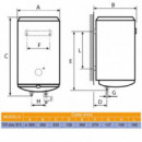 COINTRA Tdf PLUS-30S 30L Slim Termo (36,8CM) Display Ef.a