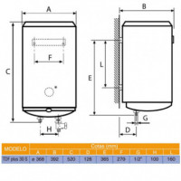 COINTRA Tdf PLUS-30S 30L Slim Termo (36,8CM) Display Ef.a