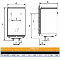 COINTRA Tdf PLUS-50S 50L Termo