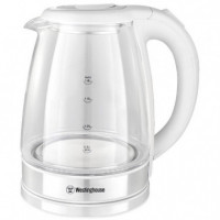 WESTINGHOUSE WKWKKL21WH Hervidor de Cristal 1.8 Litros 1.500W sin Cable