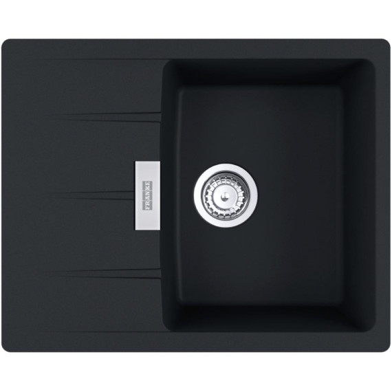 FRANKE Cng 611-62 Fregadero Centro Negro Mate 114.0691.256