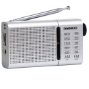 DAEWOO DW1037 Radio Am/fm con Altavoz y Antena Plata