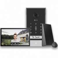 EZVIZ EP7 Videoportero Solar sin Cables 2K Audio Bidireccional, Wifi 2.4/5 Ghz