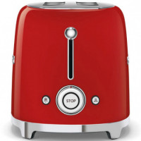 SMEG TSF01RDEU Tostadora Retro 2 Ranuras Roja