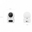 EZVIZ H7C 2K Cámara de Seguridad Interior Wifi con Doble Lente 2K+
