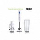 BRAUN MQ10.201WWH Batidora de Brazo 450W