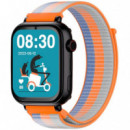 SAVEFAMILY Correa de Tela Savewatch+  Acid Orange 455