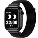 SAVEFAMILY Correa de Tela Savewatch+ Black Night 462