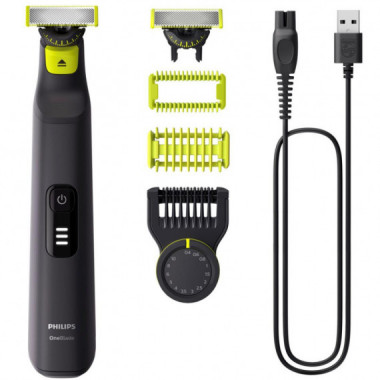 PHILIPS QP6542/15 Oneblade Pro 360 Afeitadora para Cara y Cuerpo