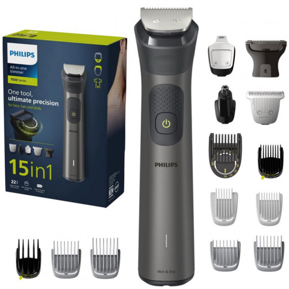 PHILIPS MG7940/15 Recortadora Multifunción con 15 Accesorios Recargable