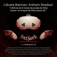 META QUEST 3S 256GB + Juego Batman Arkham Gafas Realidad Virtual