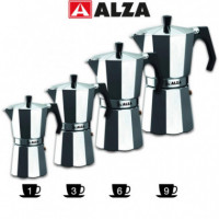 ALZA Basic Cafetera Aluminio 9 Tazas para Vitrocerámica y Gas
