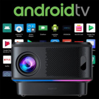 HAVIT PJ300 Pro Proyector Full Hd, 550 Lúmenes, Android TV y Wifi 6