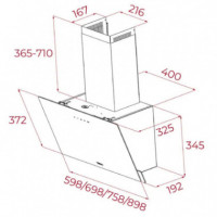 TEKA DVN67050 Ttc Campana Blanca