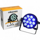Foco Proyector Led 12X10W 6-EN-1 Rgbwau Slim  ALGAM