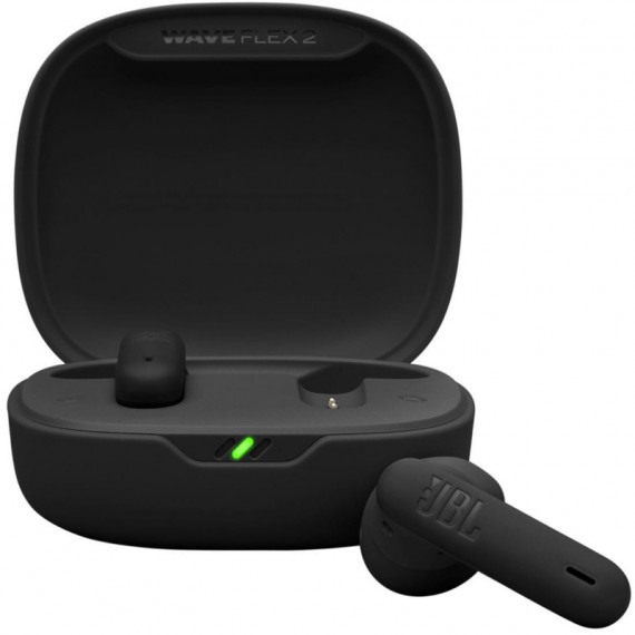 JBL Wave Flex 2 Auriculares Inalámbricos con Smart Ambient Negro